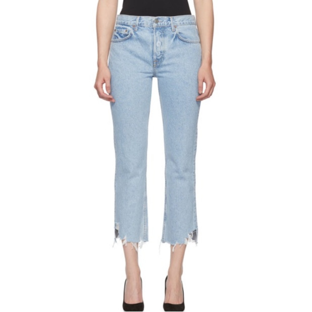 GRLFRND Tatum High Rise straight jean in living proof size 26